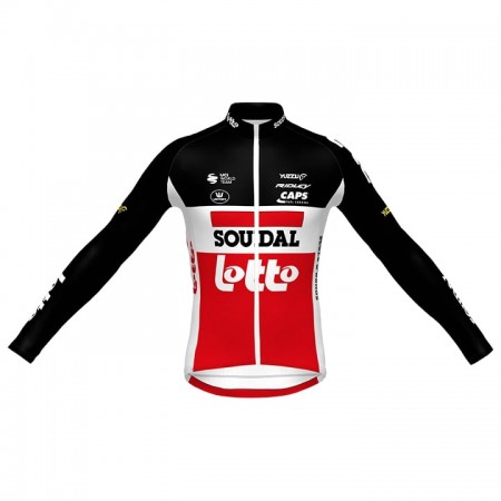 Maillot vélo 2020 Lotto Soudal Manches Longues N001